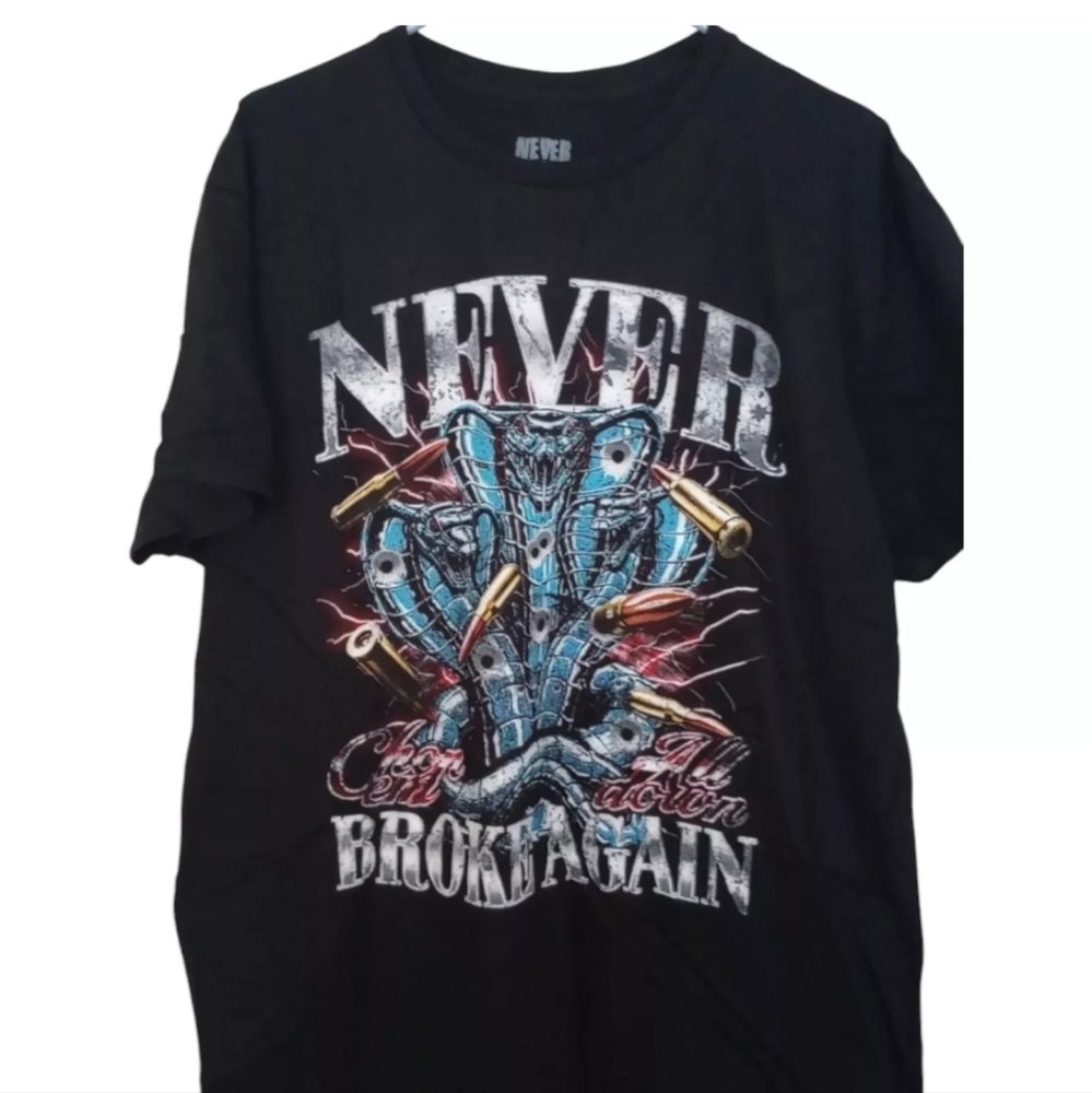 NEW Never‎ Broke Again Cobra T-Shirt